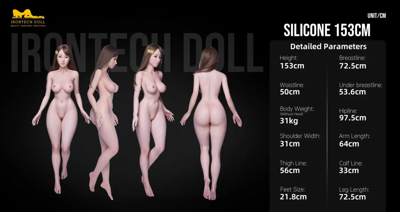 153cm Irontech Body Hilovedolls
