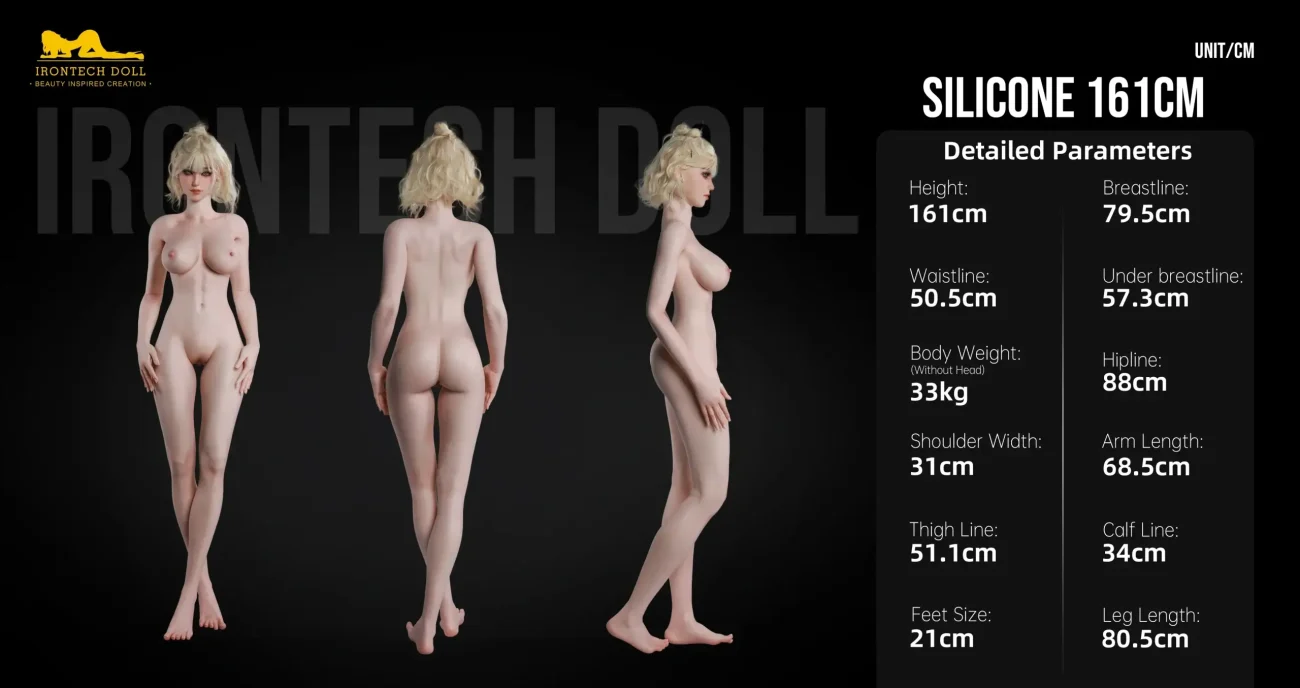 161cm Irontech Body Hilovedolls