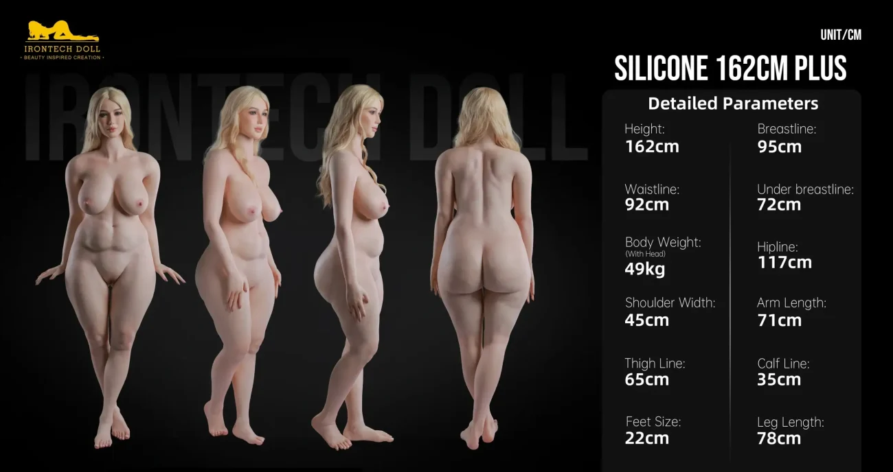 162 plus Irontech Body Hilovedolls