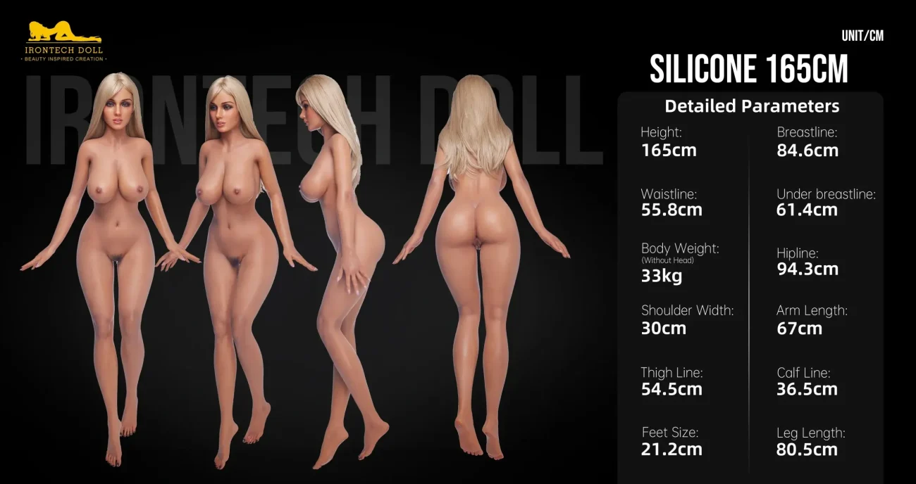 165cm Irontech Body Hilovedolls