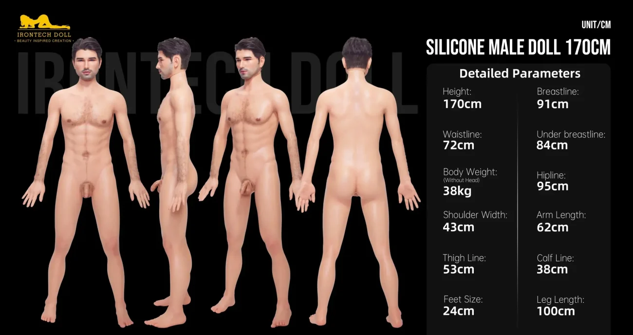170cm Irontech Body Hilovedolls