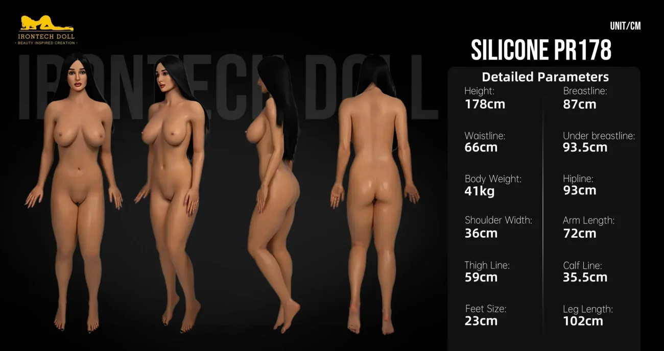 178cm PR Irontech Body Hilovedolls