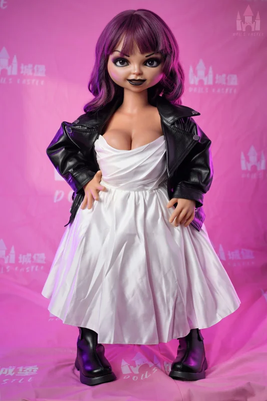 Dolls Castle Silicone Chucky Sex Doll 90cm / Dolls Castle Tiffany Chucky Sex Doll 90cm 2’11″ D-Cup Movie Figure Cosplay