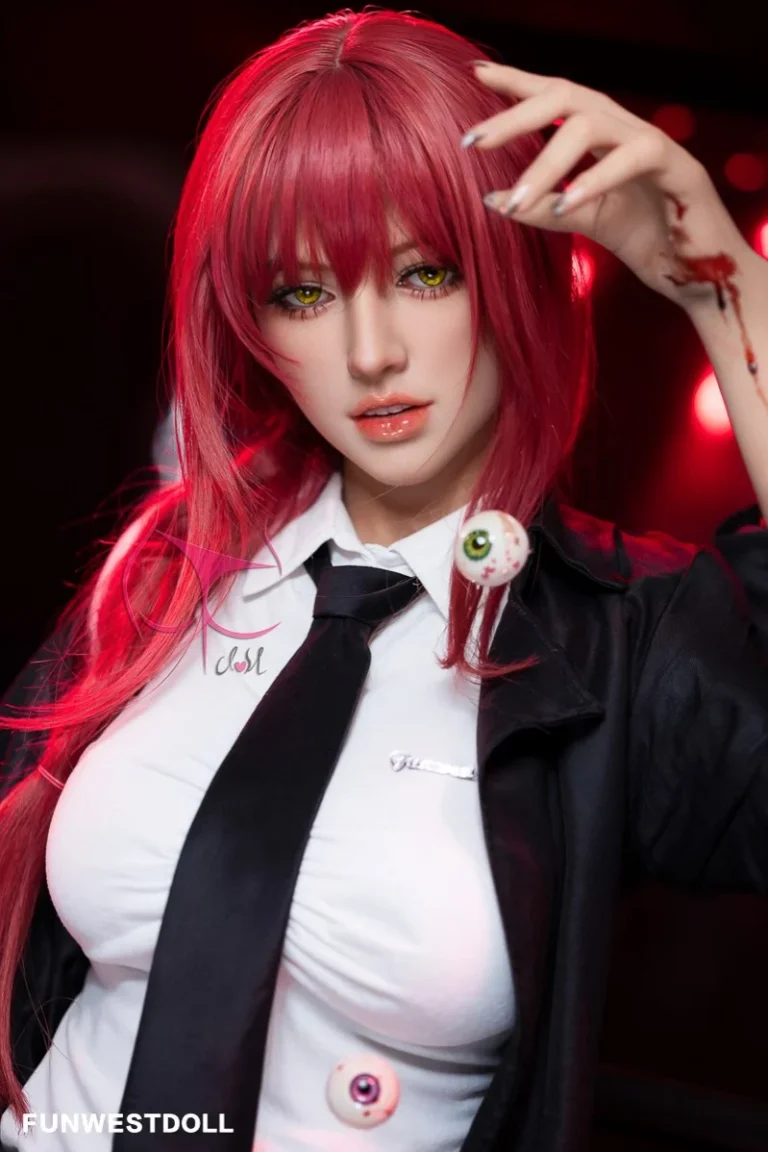 EU In Stock Funwest Cosplay Makima TPE Doll 162cm
