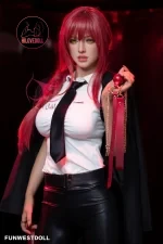 EU In Stock Funwest Cosplay Makima TPE Doll 162cm 5’4″ F-Cup Chloe (3)