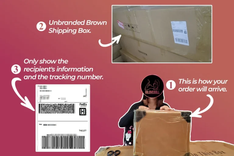 Shipped in discreet packaging HIlovedolls