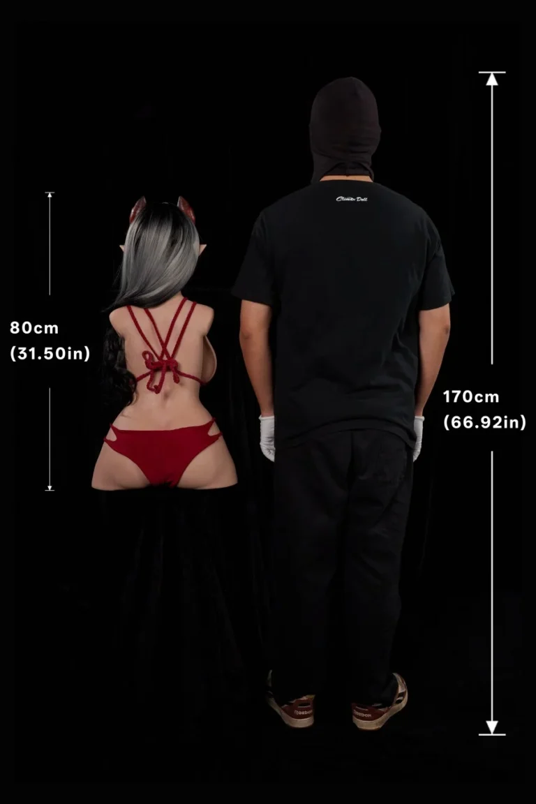 Anime Torso Sex Doll ULW 664 Meru Little Devil Design (7)