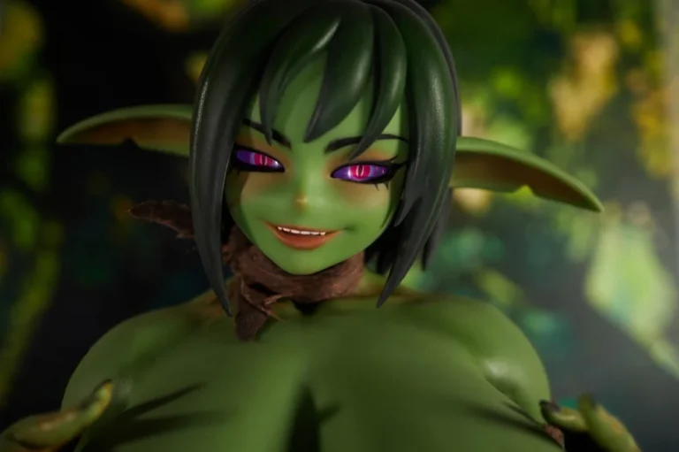 Climax Goblin Sex Doll 70cm 2’4″ N Cup Silicone BBW Style (11)