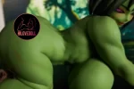 Climax Goblin Sex Doll 70cm 2’4″ N Cup Silicone BBW Style (19)