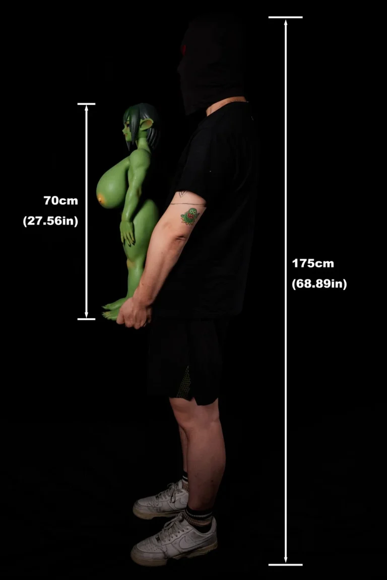 Climax Goblin Sex Doll 70cm 2’4″ N Cup Silicone BBW Style (22)