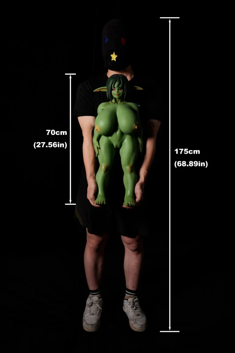 Climax Goblin Sex Doll 70cm 2’4″ N Cup Silicone BBW Style (24)