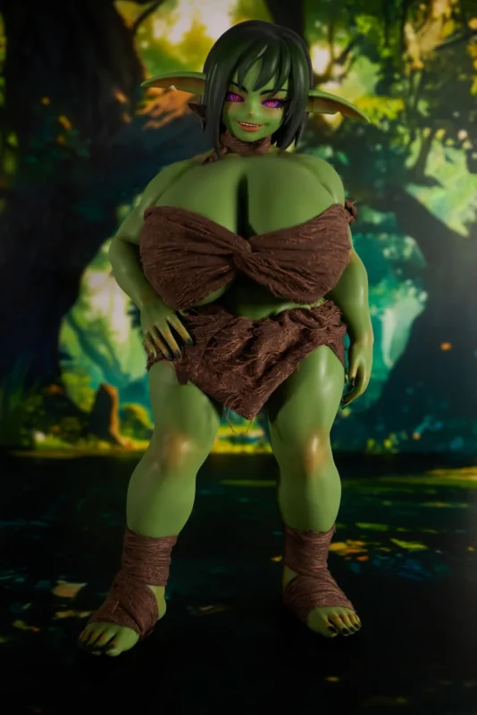 Climax Goblin Sex Doll 70cm 2’4″ N Cup Silicone BBW Style (8)