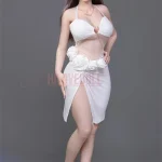 Original Design Handmade Wedding Sex Doll Clothes Easy Wear (14)