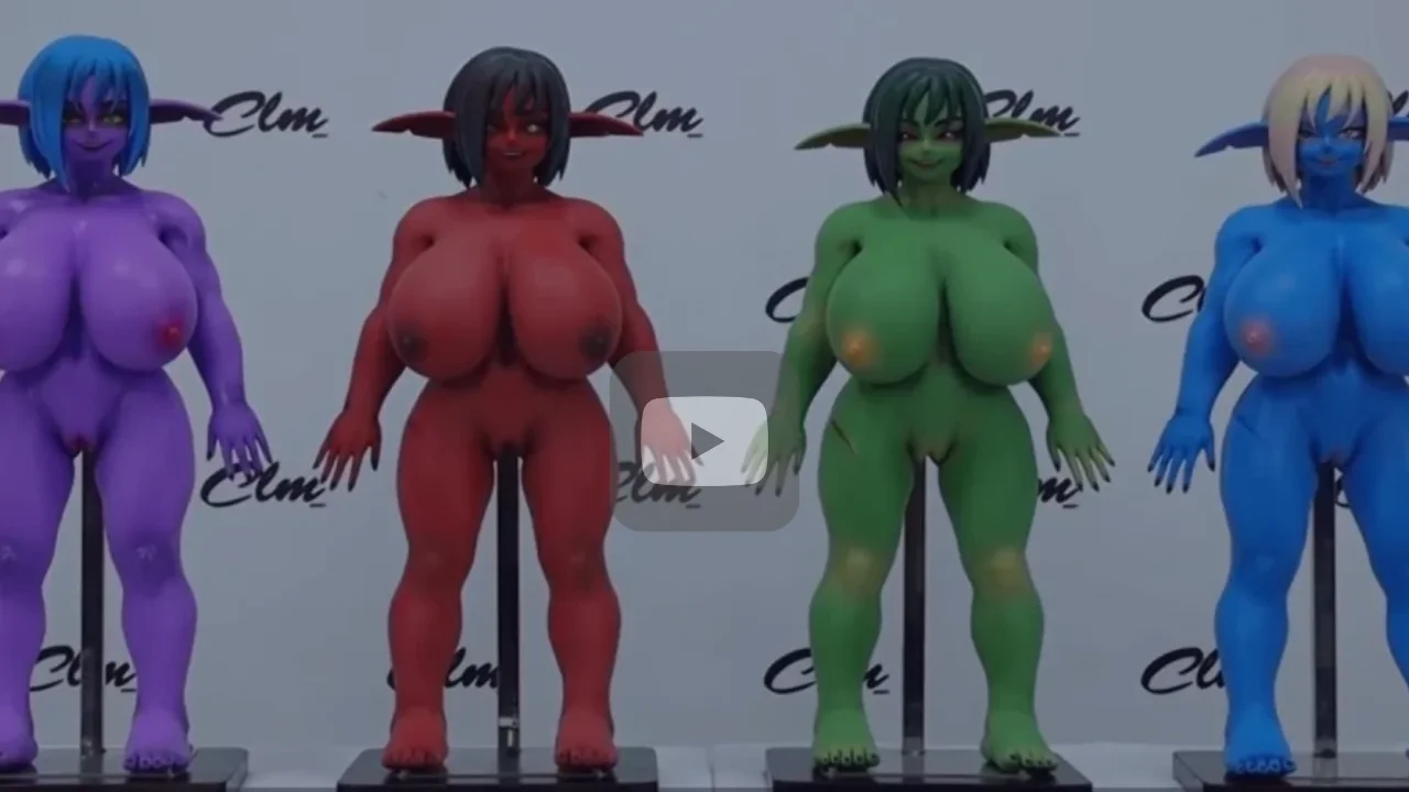 different color goblin sex doll