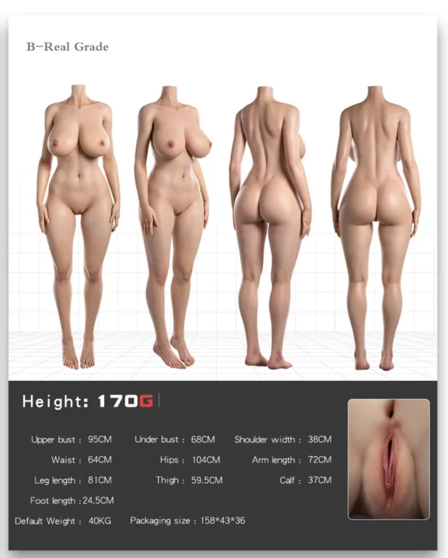 170 G Doll Senior Body Size
