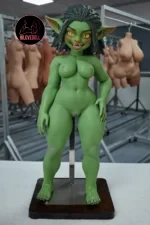 Climax Green Goblin Doll​ Si70cm AT 2’4″ Kaela(Green) Full Silicone Soft Body10