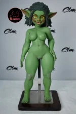 Climax Green Goblin Doll​ Si70cm AT 2’4″ Kaela(Green) Full Silicone Soft Body2