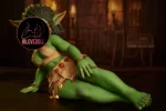 Climax Green Goblin Doll​ Si70cm AT 2’4″ Kaela(Green) Full Silicone Soft Body24