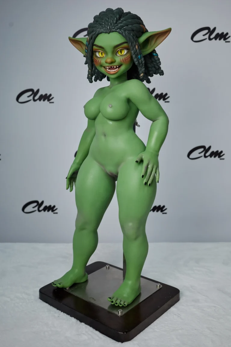 Climax Green Goblin Doll​ Si70cm AT 2’4″ Kaela(Green) Full Silicone Soft Body4