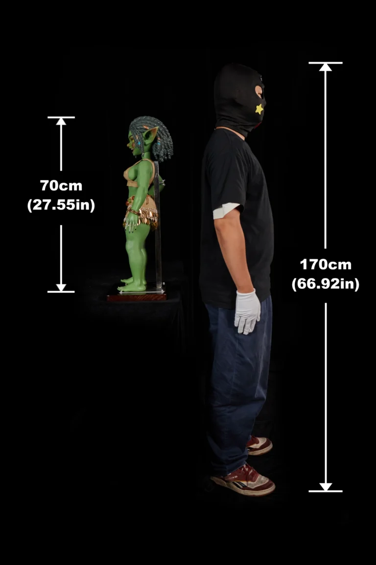 Climax Green Goblin Doll​ Si70cm AT 2’4″ Kaela(Green) Full Silicone Soft Body42