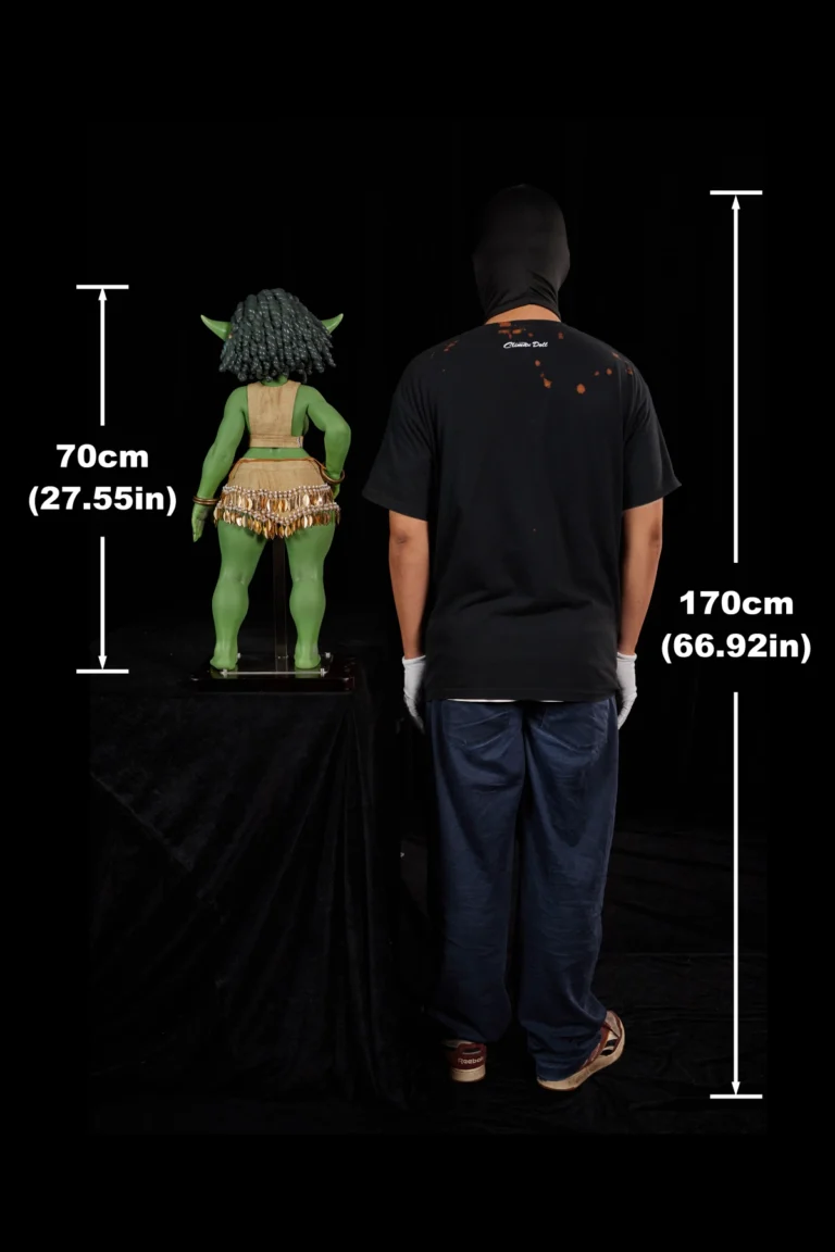 Climax Green Goblin Doll​ Si70cm AT 2’4″ Kaela(Green) Full Silicone Soft Body43