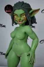 Climax Green Goblin Doll​ Si70cm AT 2’4″ Kaela(Green) Full Silicone Soft Body5