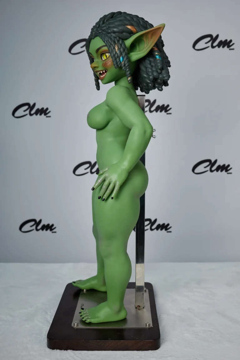 Climax Green Goblin Doll​ Si70cm AT 2’4″ Kaela(Green) Full Silicone Soft Body6