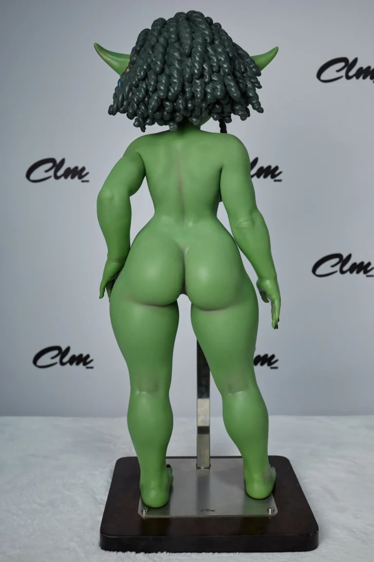 Climax Green Goblin Doll​ Si70cm AT 2’4″ Kaela(Green) Full Silicone Soft Body8