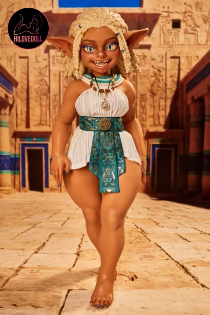 Climax Goblin Doll​ Si70cm(2’4″) AT Kaela Suntan Skin Realistic Body23