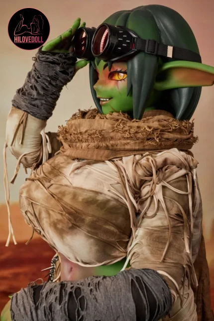 Climax Zarga Goblin Sex Doll 120cm 3’11″ J Cup Silicone (17)