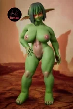 Climax Zarga Goblin Sex Doll 120cm 3’11″ J Cup Silicone (3)