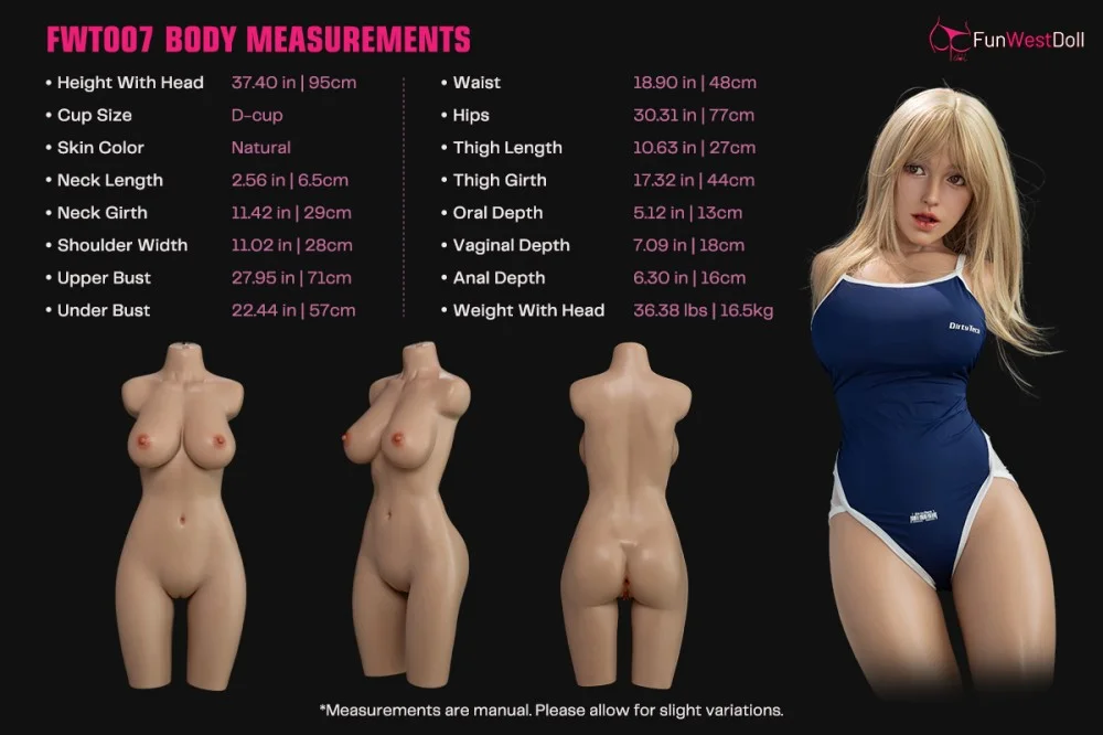 FWT007 Body Measurements FWT007 Body Measurements