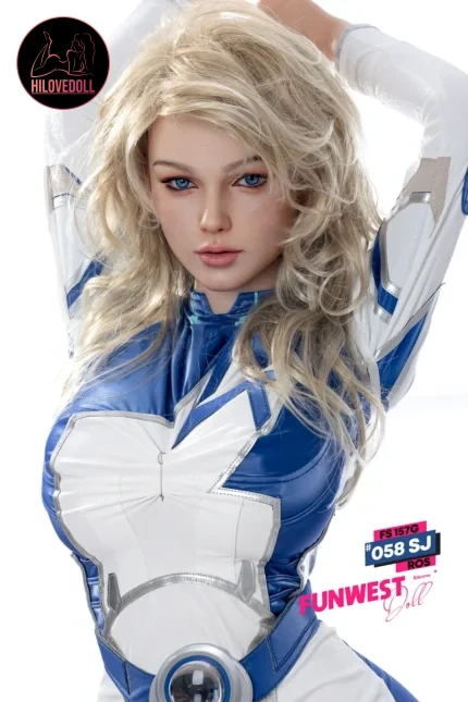 Funwest Ultra Realistic Sex Doll 157cm 5'2 G Cup #058SJ Eloise8