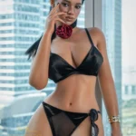 Irontech Silicone Sex Doll 164cm I Cup S55 Tyra Dark Tanned Skin (12)