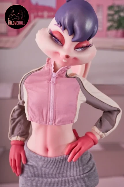 Climax Bunny Sandy Cheeks Sex Doll​ Si70cm Lori Silicone Design (15)
