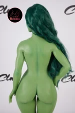 Climax She Hulk Sex Doll Figure Si70cm KA Silicone Renee (Green) factory photo (5)