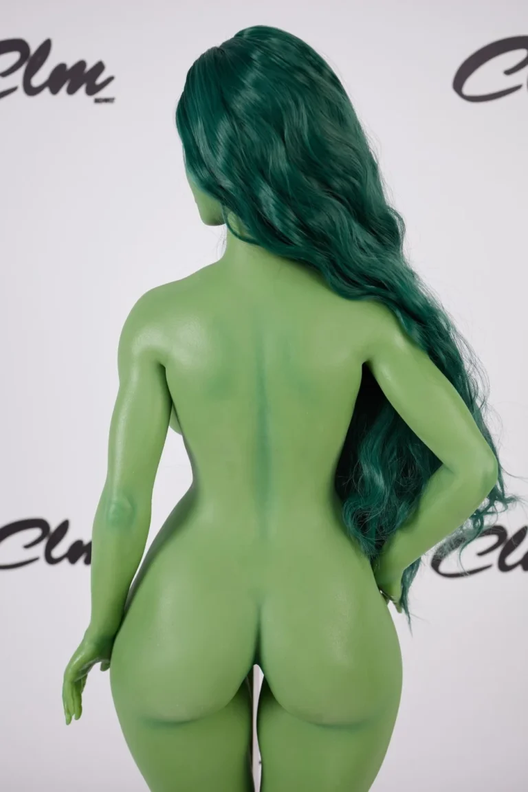 Climax She Hulk Sex Doll Figure Si70cm KA Silicone Renee (Green) factory photo (5)