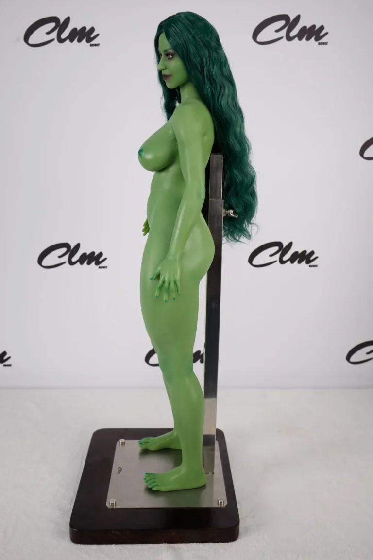 Climax She Hulk Sex Doll Figure Si70cm KA Silicone Renee (Green) factory photo (8)