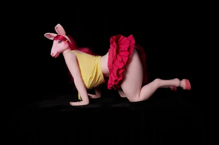 Climax Furry Horse Sex Doll 141cm 4ft7 5 E Cup Monie Pink STPE (9)