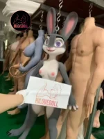 Dolls Castle Bunny Furry Sex Dolls 120cm C Cup Silicone factory photo (4)