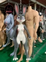 Dolls Castle Bunny Furry Sex Dolls 120cm C Cup Silicone factory photo (9)