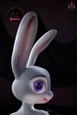 Dolls Castle Bunny Furry Sex Dolls​ 120cm C Cup Silicone Design (16)