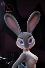 Dolls Castle Bunny Furry Sex Dolls​ 120cm C Cup Silicone Design (22)