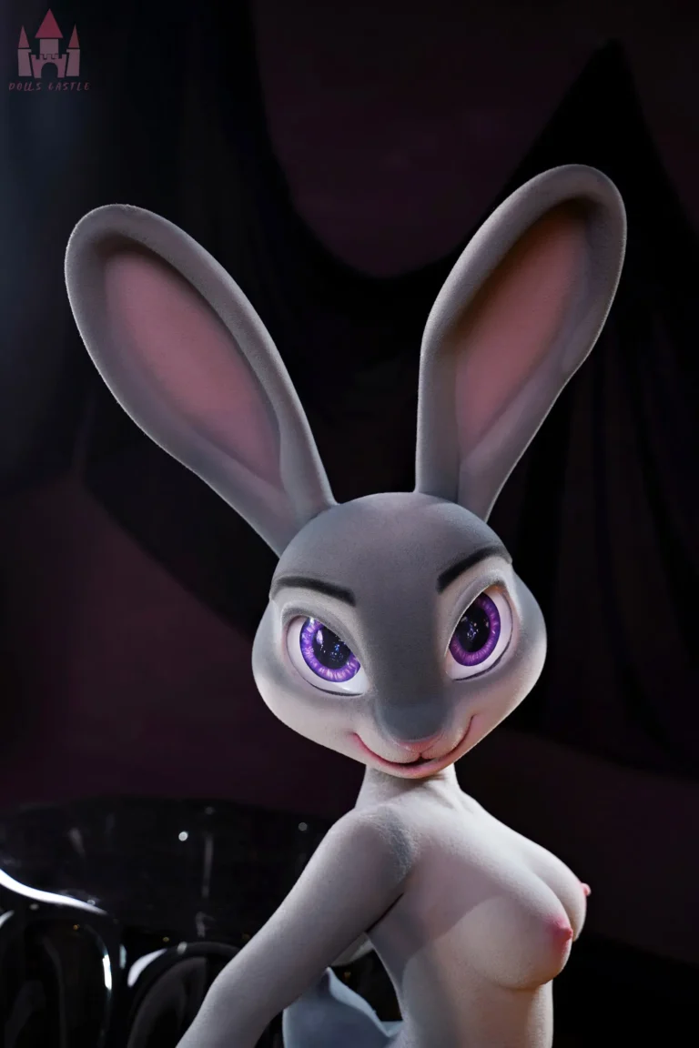 Dolls Castle Bunny Furry Sex Dolls​ 120cm C Cup Silicone Design (22)