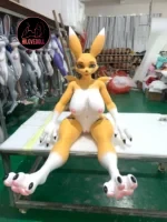 Dolls Castle Fox 140cm Anthro factory photo in hilovedolls (2)