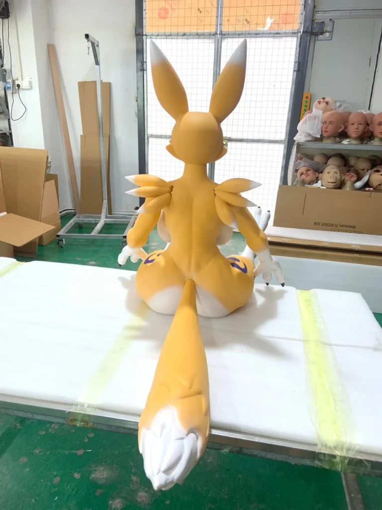 Dolls Castle Fox 140cm Anthro factory photo in hilovedolls (5)