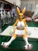 Dolls Castle Fox 140cm Anthro factory photo in hilovedolls (7)