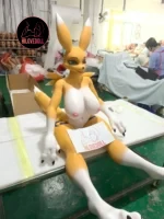 Dolls Castle Fox 140cm Anthro factory photo in hilovedolls (9)