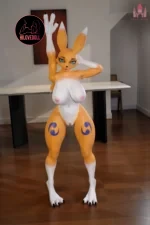 Dolls Castle Furry Anthro Sex Doll 140CM Renamon16