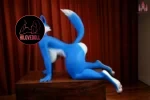 Dolls Castle wolf furry sex doll Krystal 140CM G 14SZ21 014